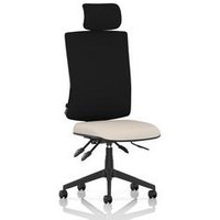 High Back Task Operator Chair Headrest Seat Quest Salt