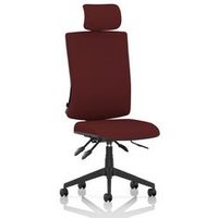 High Back Task Operator Chair Headrest Back Seat Chilli