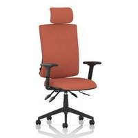 High Back Operator Chair Arms Headrest Back Seat Quest Crab