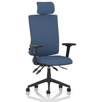 High Back Operator Chair Arms Headrest Back Seat Quest Limpet