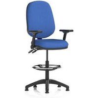 Eclipse Plus II Lever Task Operator Chair With High Rise Draughtsman