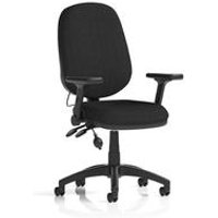 II Lever Operator Chair Pump Lumbar Adj Folding Arms