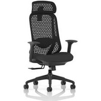 Prism Mesh Back Office Chair with Adjustable Arms and Headrest