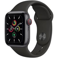 Apple Watch Series SE 1 (2020) GPS + Cellular 40 mm - Aluminium Space Gray - Sport band Black