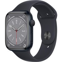 Apple Watch Series 8 (2022) GPS 41 mm - Aluminium Midnight - Sport band Black