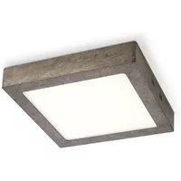 Home Sweet Home Plafondlamp Led Ska Gun Metal Vierkant 15w