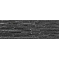 Wandtegel Centenar - Zwart - Keramiek - 17x52,3 Cm - 0,89 M²