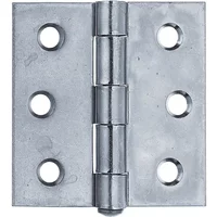 Alberts Scharnier Verzonken Schroefgaten + Rvs Losse Pen 76x76x2mm