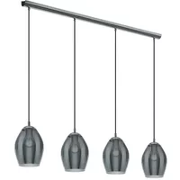 Eglo Hanglamp Estanys Grijs 3xe27