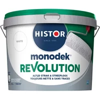 Histor Monodek Revolution Muurverf - Mat - White - 10l
