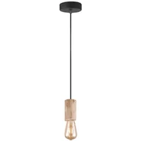 Home Sweet Home Hanglamp Billy Zwart Hout E27