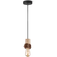 Home Sweet Home Hanglamp Furdy Hout Bont ⌀10cm E27