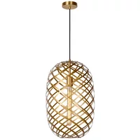 Lucide Hanglamp Wolfram Messing ⌀32cm