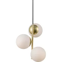 Nordlux Hanglamp Lilly Messing 3xe14