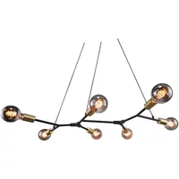 Nordlux Hanglamp Led Josefine Zwart 7x E27