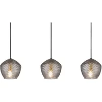Nordlux Hanglamp Orbiform Gerookt Glas 3xe27