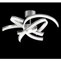 Fischer & Honsel Plafondlamp Led Sund Tw Zilver 4x8w