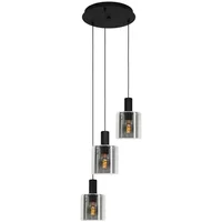 Eglo Hanglamp Gorosiba Zwart 3xe27