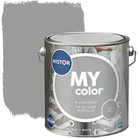 Histor My Color Muurverf - Extra Mat - Steel Mill - 2,5l