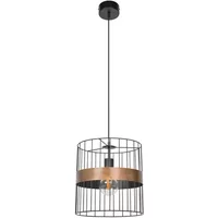 Corep Hanglamp Raw Metaal Brons E27