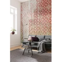 Fotobehang Art Nouveau Rouge - Rood - 2,80m X 250cm