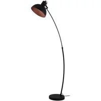 Eglo Vloerlamp Jaafra Zwart Koper E27
