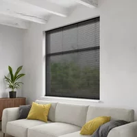 Decosol Jaloezie Horizontaal Aluminium Matzwart 25mm 160x180cm