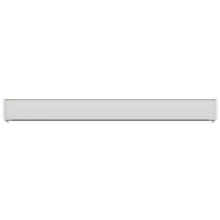 Cassette Voor Rolgordijn U-vorm Wit 650x100mm