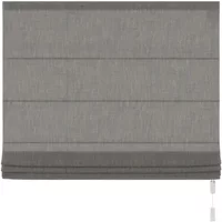 Decosol 2116 Vouwgordijn Lichtdoorlatend Natural Zwart 120x180cm