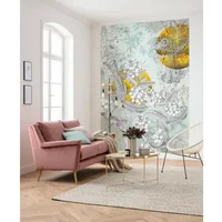Fotobehang Golden Sun - Geel - 2,80m X 200cm