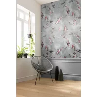 Fotobehang Koi - Roze - 2,80m X 300cm