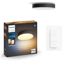 Philips Hue Plafondlamp Enrave Zwart ⌀42cm 33,5w Met Hue Dimmer Switch