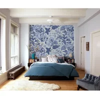 Bleuet Fotobehang - Blauw - 2,80m X 200cm