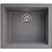 Spoelbak Evo 1xl Bak 50x44x19cm Composiet Grijs