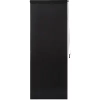 Baseline Lichtdoorlatend Rolgordijn - Zwart - 90x175cm