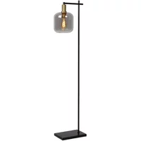 Lucide Vloerlamp Joanet Gerookt Glas E27