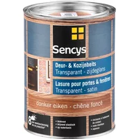 Sencys Beits Ramen En Deuren Semi-transparant Zijdeglans Donker Eiken 2,5l
