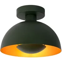 Lucide Plafondlamp Siemon Donkergroen Ø25cm E27