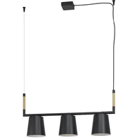 Eglo Hanglamp Lacey Zwart 3xe27 40w