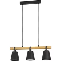 Eglo Hanglamp Boyle Zwart 3xe27 10w
