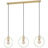 Eglo Hanglamp Manizales Messing 3xe27 40w