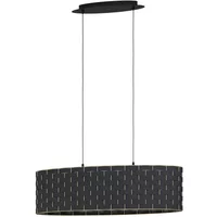 Eglo Hanglamp Marasales Zwart 2xe27 40w