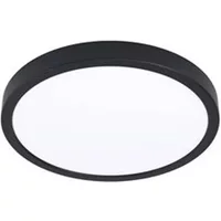 Eglo Led Plafondlamp Zigbee Flueva Ip44 Zwart Diam. 285mm
