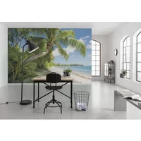 Fotobehang Fiji Dreams - Meerkleurig - 2,80m X 450cm