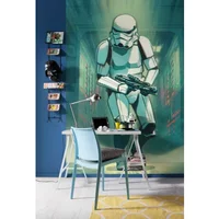 Fotobehang Mandalorian Stormtrooper - Meerkleurig - 2,80m X 200cm