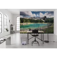 Fotobehang Dolomietenjuwel - Meerkleurig - 2,80m X 450cm