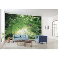 Fotobehang Dschungeldach - Groen - 2,80m X 450cm