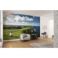 Fotobehang Green Ireland - Meerkleurig - 2,80m X 450cm