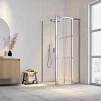 Sealskin - Zijpaneel Voor Douche Schuifdeur Hooked - 90 X 200cm - Chroom Profiel - 6 Mm Helder Glas