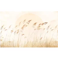 Fotobehang Dune Grass - Bruin - 2,50m X 400cm